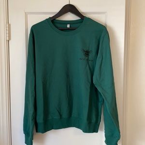 Green Men’s Bee Kind Sweatshirt